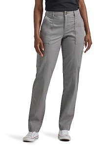 Lee Women's Flex-to-Go Utility Pant in Gray