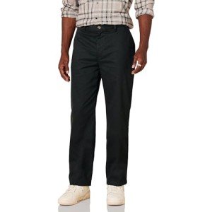 Men's Classic Fit Wrinkle-Resistant Chino Pants