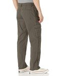 Olive Drab Relaxed Fit Stretch Cargo Pants