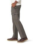 Olive Drab Relaxed Fit Stretch Cargo Pants