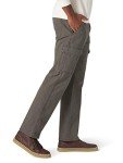 Olive Drab Relaxed Fit Stretch Cargo Pants