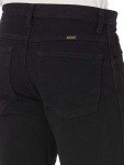 Rustler Men's Regular Fit Jeans - Coal Black
