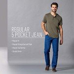 Rustler Men's Regular Fit Jeans - Coal Black