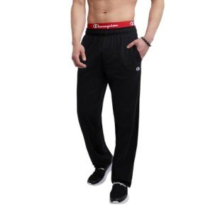Champion Men's Cotton Open Hem Pants, 32.5" Inseam