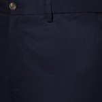 Men's Classic-Fit Expandable Waist Dress Pants - Navy