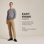 Dockers Men's Navy Straight Fit Khaki Pants