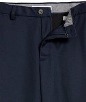 Men's Classic-Fit Expandable Waist Dress Pants - Navy