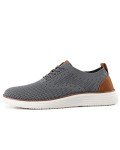 Vilocy Men's Grey Casual Dress Sneakers