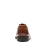 Clarks Men's Dark Tan Leather Oxford Shoes 14 M