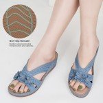 Stylish Women's Wedge Sandals - Comfortable Summer Slides