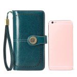 RFID Blocking Leather Wallet for Women - Large Capacity