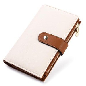 Yiijay Women's RFID Blocking Leather Trifold Wallet