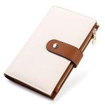 Yiijay Women's RFID Blocking Leather Trifold Wallet