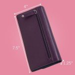 Nautica Slim RFID Credit Card Holder Wallet in Red