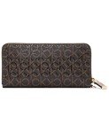Calvin Klein Saffiano Zip Around Wallet with Wristlet