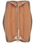 Calvin Klein Saffiano Zip Around Wallet with Wristlet
