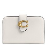 Coach Women's White Tabby Bi-Fold Wallet