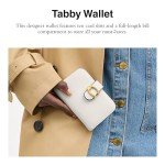 Coach Women's White Tabby Bi-Fold Wallet