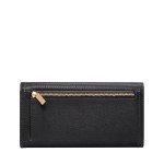 Fossil Logan Leather RFID Wallet Clutch, Black
