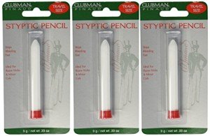 Clubman Pinaud Styptic Pencil - 3 Pack