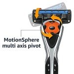 5-Blade MotionSphere Men's Razor Set with Cartridges