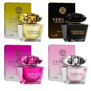 Versace Women’s Mini Perfume Set (4 Pack)