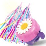 Kids Bike Bell and Streamers Set - 3 Pieces