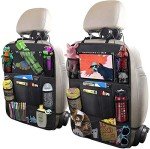 ULEEKA Car Backseat Organizer with Table Holder