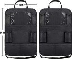 ULEEKA Car Backseat Organizer with Table Holder