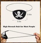 8-Piece Kids Pirate Costume Accessories Set