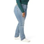 Levi Strauss Women's Plus Size Curvy Straight Jeans