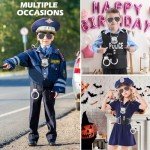 Kids Police Officer Dress Up Costume Set
