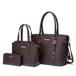 Montana West 3-Piece Women's Tote and Wallet Set