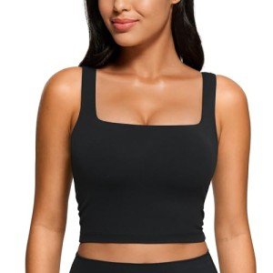 Butterluxe Women's Longline Square Neck Sports Bra