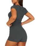 SAMPEEL Women's High Waist Leggings Workout Set