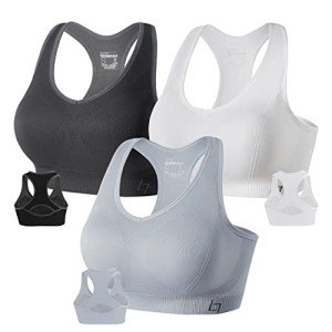 FITTIN High Impact Padded Sports Bra for Women