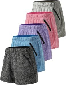 5-Pack Women's Gym Shorts and Lounge Set