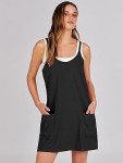 ANRABESS Women’s Black Athletic Mini Dress