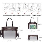 Montana West 3-Piece Women's Tote and Wallet Set