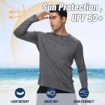 3 Pack Men's Long Sleeve Quick Dry Shirts