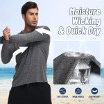 3 Pack Men's Long Sleeve Quick Dry Shirts
