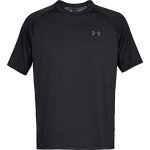 Under Armour Men's Tech 2.0 T-Shirt, Black/Graphite