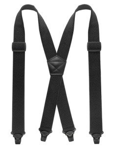 JEMYGINS Black Hidden Suspenders for Men