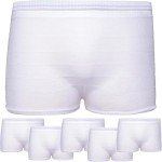 Soft & Stretchy Disposable Knit Mesh Underpants - 5 Pack
