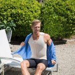 Men's Adjustable Compression Vest for Post-Surgery Support