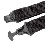 JEMYGINS Black Hidden Suspenders for Men