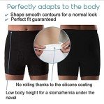 Mens Boxer Briefs for Ostomy and Hernia Support
