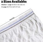 Soft & Stretchy Disposable Knit Mesh Underpants - 5 Pack