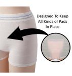 Soft & Stretchy Disposable Knit Mesh Underpants - 5 Pack