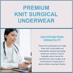 Soft & Stretchy Disposable Knit Mesh Underpants - 5 Pack